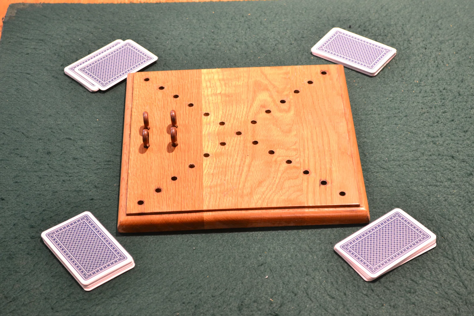 Card tables at Haydon Que Club